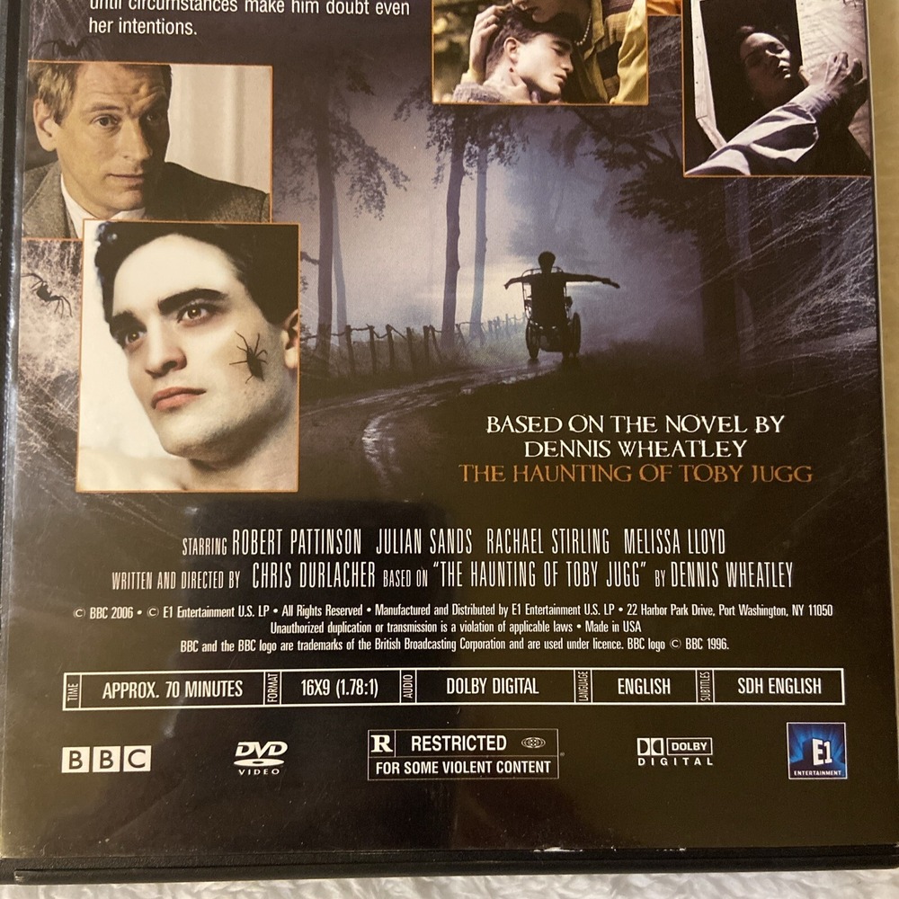 The Haunted Airman Dvd Horror Occult Robert Pattinson Haunting Of Toby Jugg - Picture 4 of 8